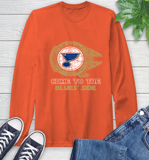 NHL Come To The St.Louis Blues Wars Hockey Sports Long Sleeve T-Shirt 4