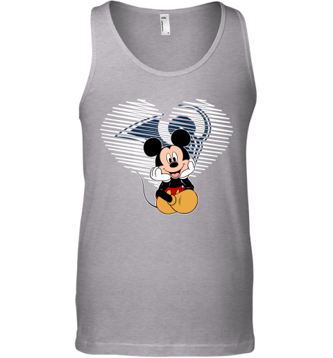 NFL Los Angeles Rams The Heart Mickey Mouse Disney Football T Shirt lz0YzYUM17T unisex tank 17 95 151514 front sport grey