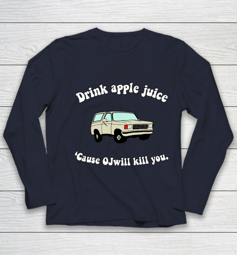 Drink Apple Juice Funny Youth Long Sleeve 2