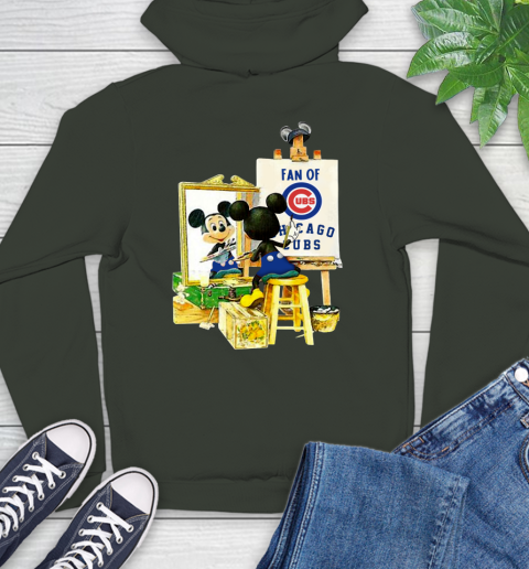 MLB Baseball Chicago Cubs Mickey Drawing Shirt 24