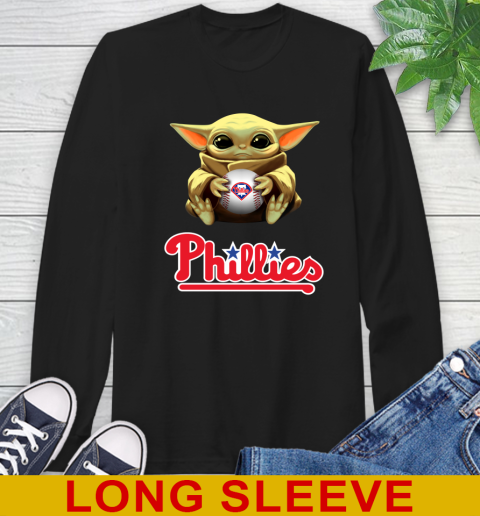 MLB Baseball Philadelphia Phillies Star Wars Baby Yoda Shirt 59