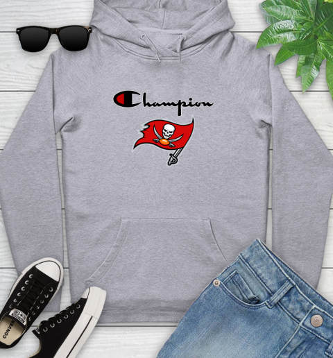 NFL Football Tampa Bay Buccaneers Champion Shirt Youth Hoodie 4