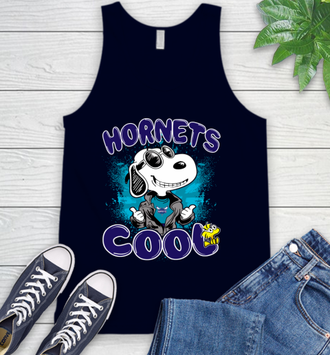 NBA Basketball Charlotte Hornets Cool Snoopy Shirt Tank Top 2