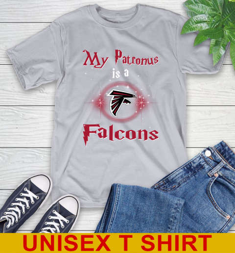 NFL Football Harry Potter My Patronus Is A Atlanta Falcons T-Shirt 5