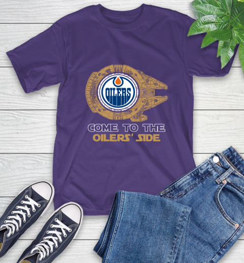 NHL Come To The Edmonton Oilers Wars Hockey Sports T-Shirt 5