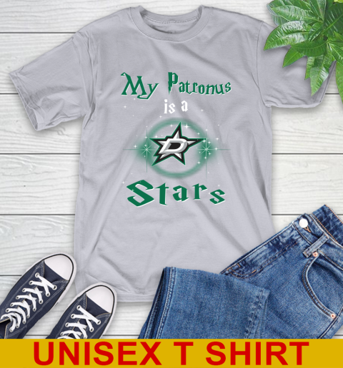 NHL Hockey Harry Potter My Patronus Is A Dallas Stars T-Shirt 5