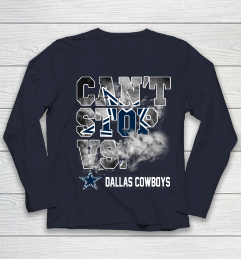 NFL Dallas Cowboys Can't Stop Vs Youth Long Sleeve 2
