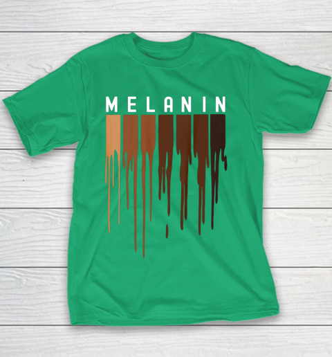 Drippin Melanin T Shirt for Women Pride  Black History Gift Youth T-Shirt 3