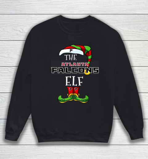 Atlanta Falcons Christmas ELF Funny NFL Sweatshirt