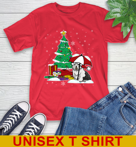 Old English Sheepdog Christmas Dog Lovers Shirts 153
