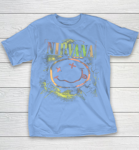 Vintage Nirvanas Smile Design Limited Youth T-Shirt 8