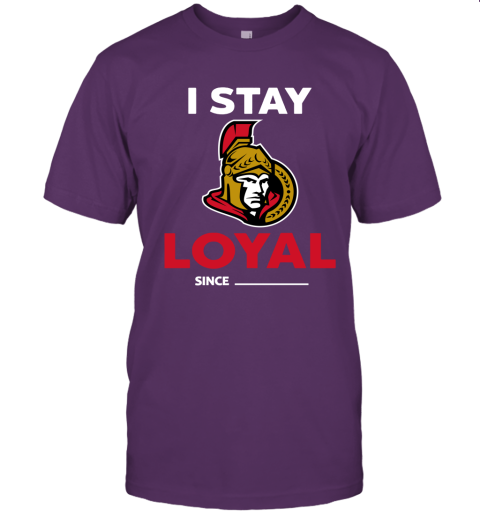 Ottawa Senators I Stay Loyal Since Personalized Unisex Jersey Tee