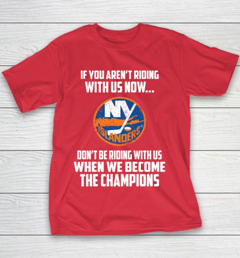 NHL New York Islanders Hockey We Become The Champions Youth T-Shirt 7