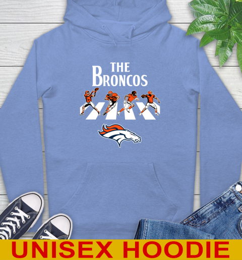 NFL Football Denver Broncos The Beatles Rock Band Shirt Hoodie 11