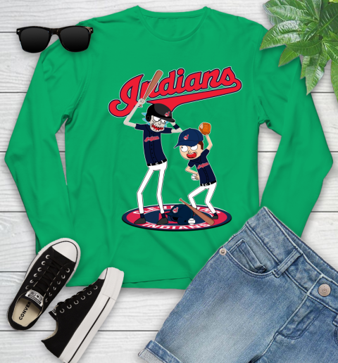 MLB Cleveland Indians Rick And Morty Baseball 130