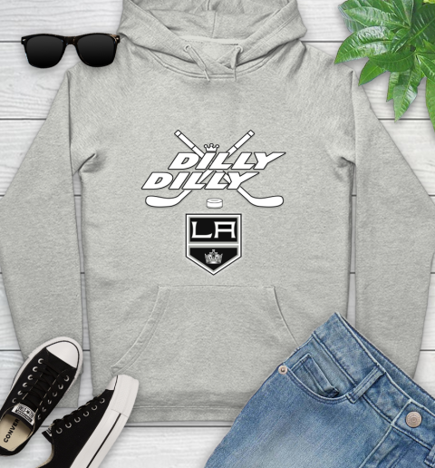 NHL Los Angeles Kings Dilly Dilly Hockey Sports Youth Hoodie