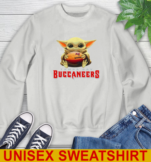 NFL Football Tampa Bay Buccaneers Baby Yoda Star Wars Shirt Sweatshirt 5