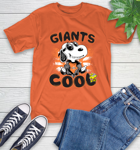 MLB Baseball San Francisco Giants Cool Snoopy Shirt T-Shirt 4