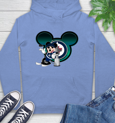NHL Winnipeg Jets Stanley Cup Mickey Mouse Disney Hockey T Shirt Hoodie 11