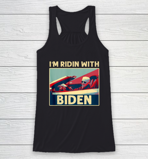 I'm Riding With Joe Biden Racerback Tank