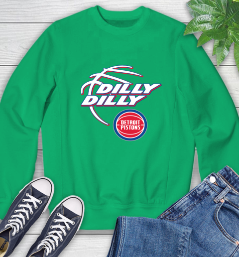NBA Detroit Pistons Dilly Dilly Basketball Sports Sweatshirt 6
