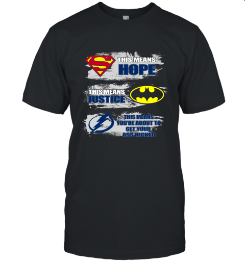 Tampa bay Lightning Kick Your Ass Unisex Jersey Tee