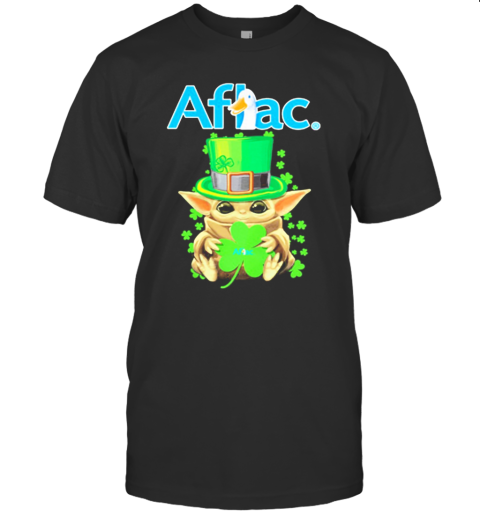 Aflac Baby Yoda St.Patricks Day T-Shirt