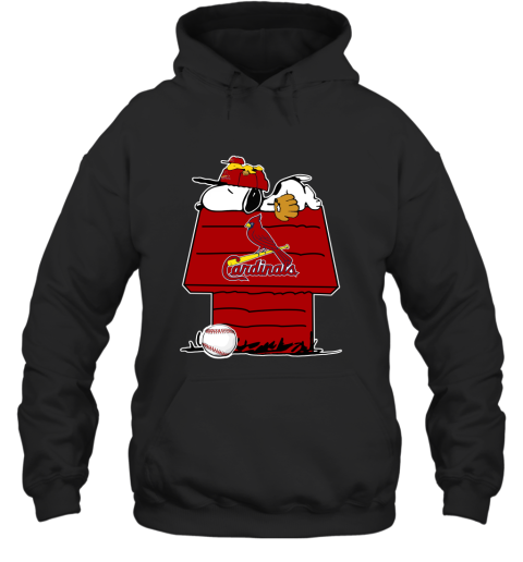 St Louis Cardinals Sweatshirt Men Large Adult Red Hoodie MLB