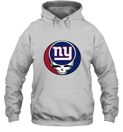 NFL Team New York Giants x Grateful Dead Logo Band Hoodie