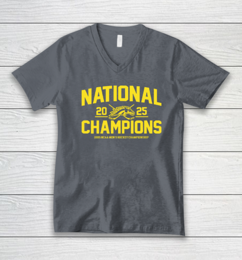 Western Michigan 2025 National Champions V-Neck T-Shirt 3