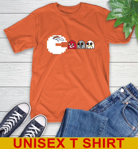 Denver Broncos NFL Football Pac Man Champion T-Shirt 5