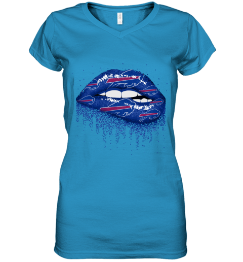 Buffalo Bills Girl NFL Women's V-Neck T-Shirt