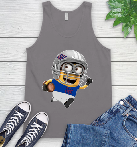 NFL New York Giants Minions Disney Football Sports Tank Top 7
