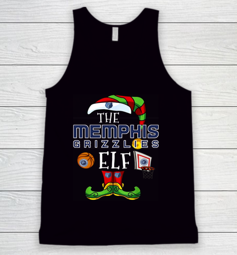 Memphis Grizzlies Christmas ELF Funny NBA Tank Top