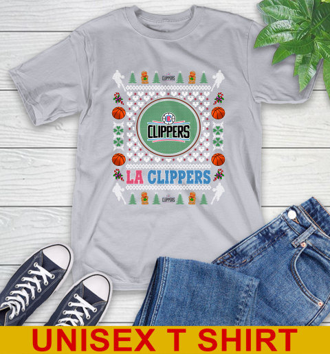LA Clippers Merry Christmas NBA Basketball Loyal Fan T-Shirt 5