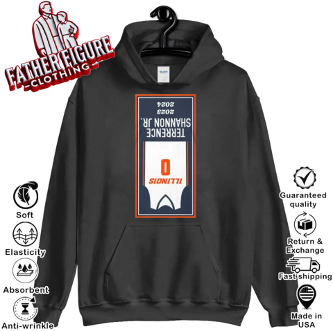 Terrence Shannon Jr Upside-Down Banner Hoodie