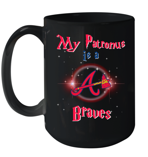 MLB Baseball Harry Potter My Patronus Is A Atlanta Braves Ceramic Mug 15oz