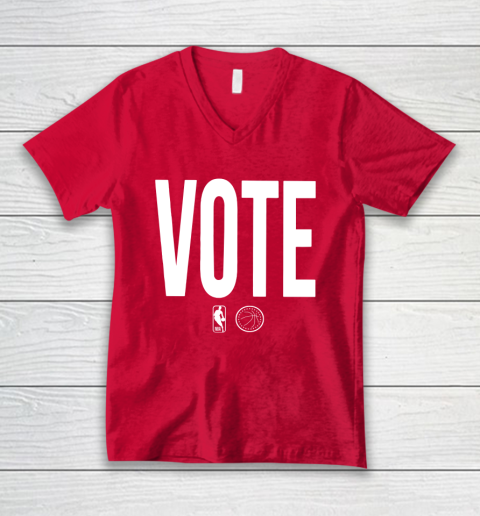 NBA Vote V-Neck T-Shirt 6