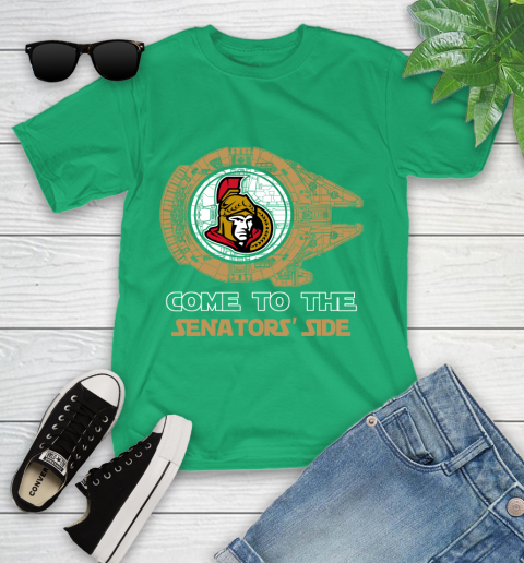 NHL Come To The Ottawa Senators Wars Hockey Sports Youth T-Shirt 8