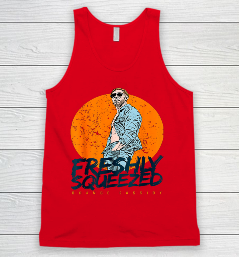 Wrestling Freshly Squeezed Orange Cassidy AEW Wrestler Tank Top 3