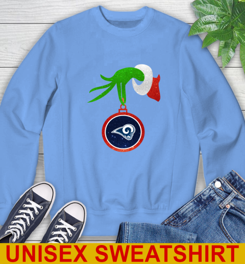 Los Angeles Rams Grinch Merry Christmas NFL Football Sweatshirt 11