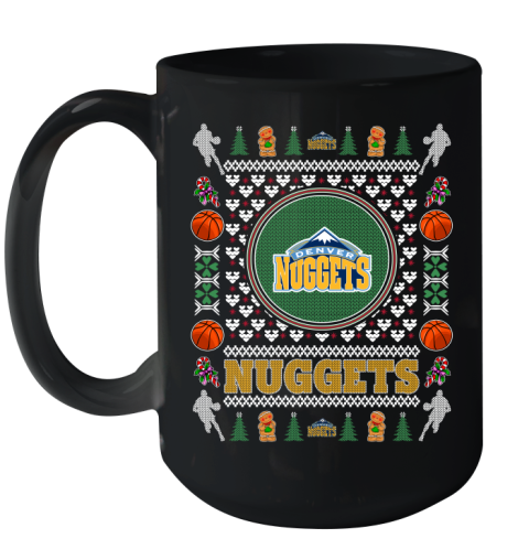 Denver Nuggets Merry Christmas NBA Basketball Loyal Fan Ceramic Mug 15oz