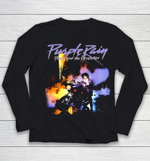 Purple Rain Prince And The Revolution Youth Long Sleeve