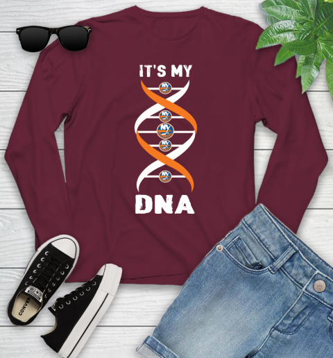 New York Islanders NHL Hockey It's My DNA Sports Youth Long Sleeve 6