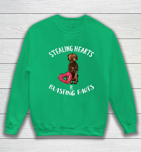 Stealing Hearts Blasting Farts Wirehaired Pointing Griffon Sweatshirt 5