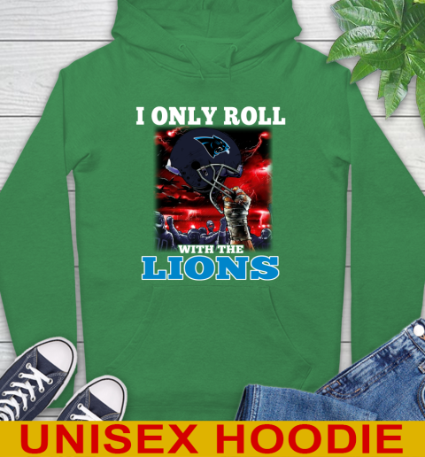 Carolina Panthers NFL Football I Only Roll With My Team Sports Hoodie 8