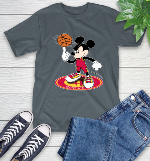 NBA Basketball Houston Rockets Cheerful Mickey Disney Shirt T-Shirt 7