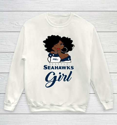 Seattle Seahawks Girl NFL Youth Sweatshirt 2