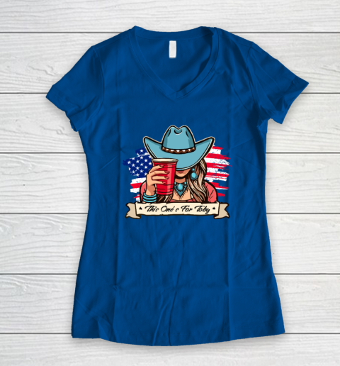 Toby Keith This One's For Toby Women's V-Neck T-Shirt 5