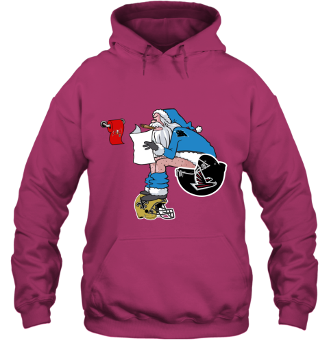 fwyg santa claus carolina panthers shit on other teams christmas hoodie 23 front heliconia